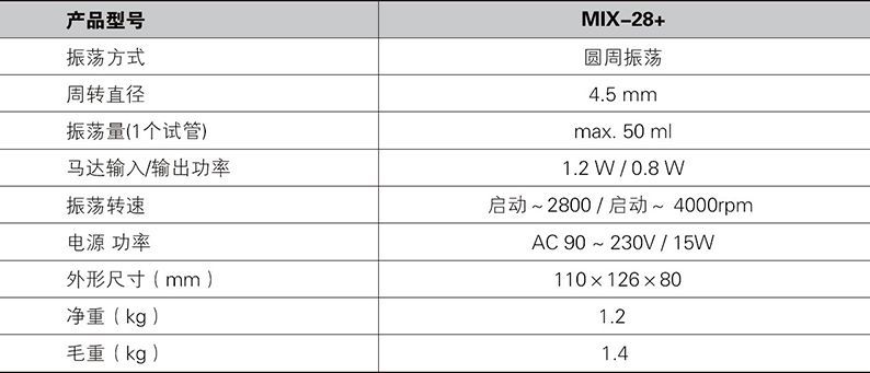 漩涡混合?MIX-28+